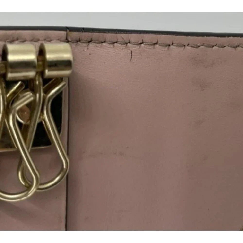 GUCCI Guccissima GG Logo Leather 6 Ring Key Case Pink – Authentic/80 - Picture 5 of 9